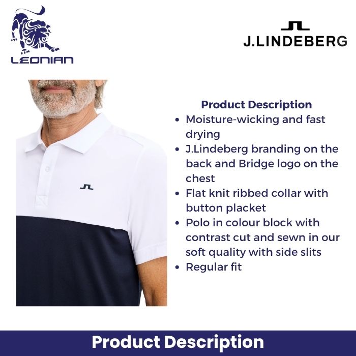 J.Lindeberg Block Polo