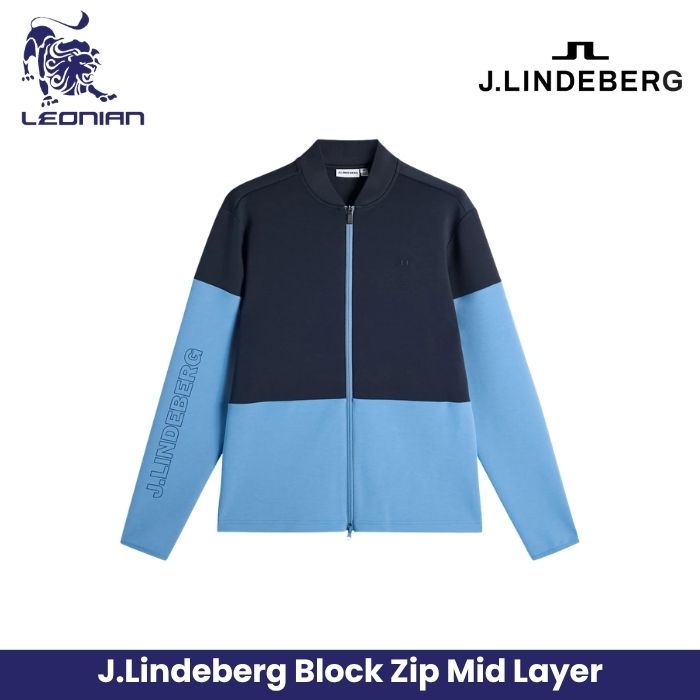 J.Lindeberg Block Zip Mid Layer