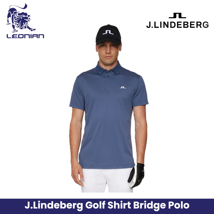 J.Lindeberg Bridge Polo Men's Golf Shirt
