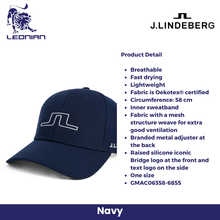 J.Lindeberg Caden Golf Cap