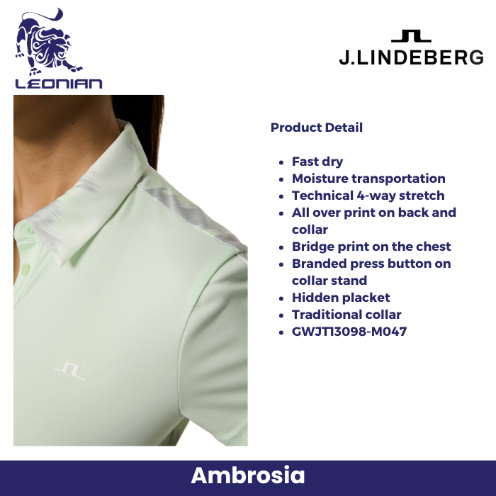 J.Lindeberg Cara Polo Women's Golf Shirt
