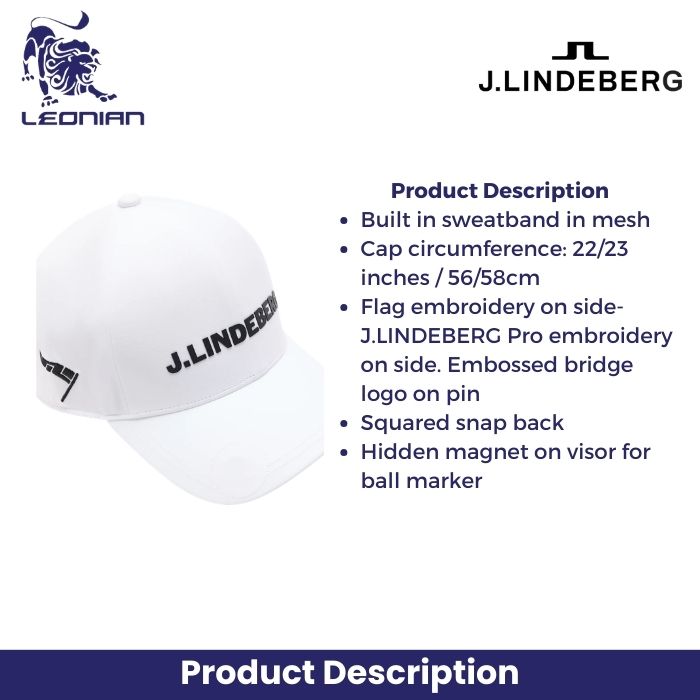 J.Lindeberg Champ Cap