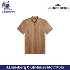 J.Lindeberg Club House Motif Polo