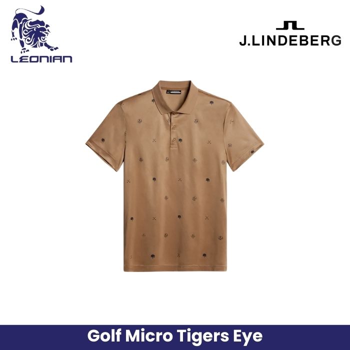 J.Lindeberg Club House Motif Polo