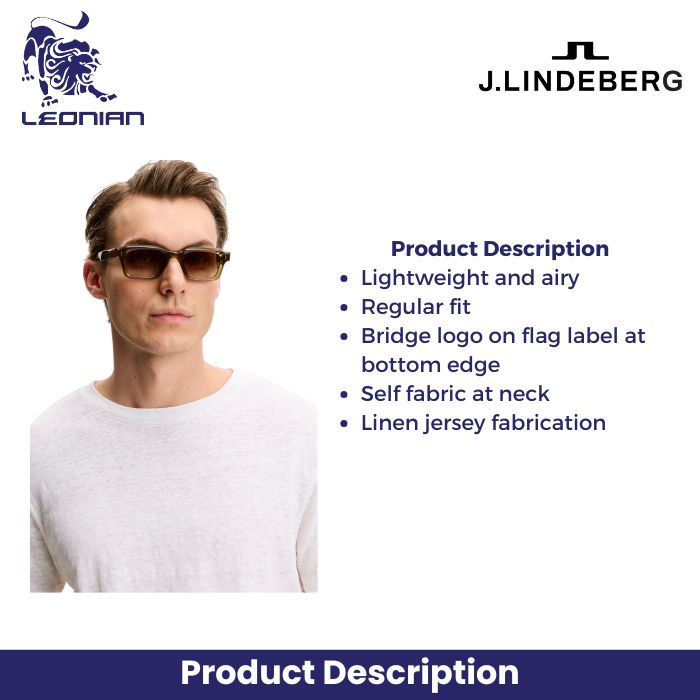 J.Lindeberg Coma Linen Tee