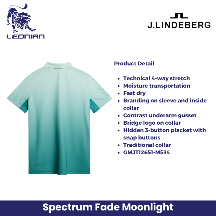 J.Lindeberg Dario Polo Men's Golf Shirt