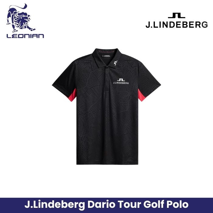 J.Lindeberg Dario Tour Golf Polo