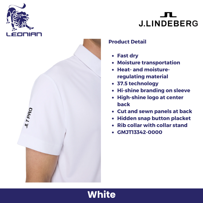J.Lindeberg Dex Polo Men's Golf Shirt