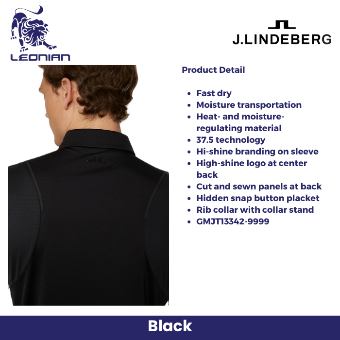 J.Lindeberg Dex Polo Men's Golf Shirt