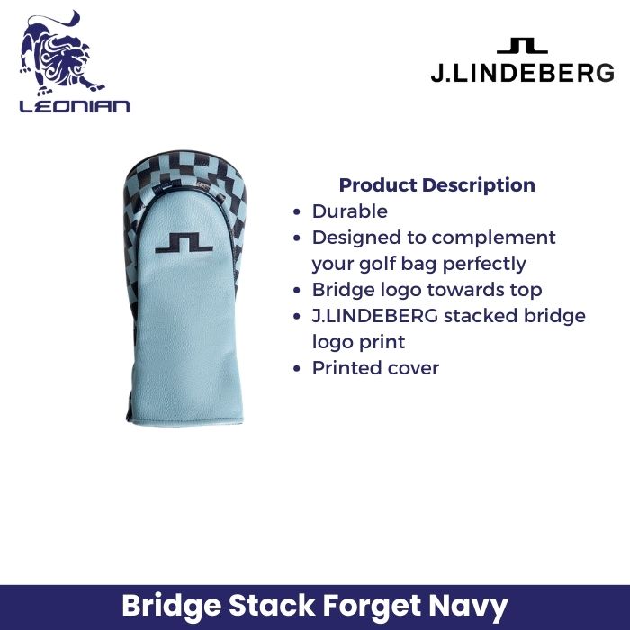 J.Lindeberg JL Driver Printed Headcover