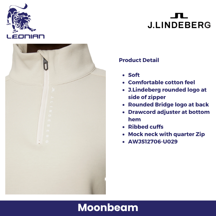 J.Lindeberg Elin Zip Sweatshirt