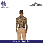 J.Lindeberg Ello Compression Print Men's Golf Shirt