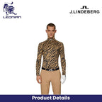 J.Lindeberg Ello Compression Print Men's Golf Shirt
