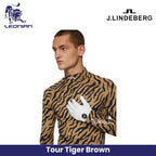 J.Lindeberg Ello Compression Print Men's Golf Shirt