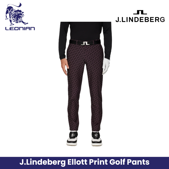 J.Lindeberg Ellott Print Pant Men's Golf Pants