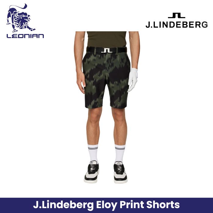 J.Lindeberg Eloy Print Men's Golf Shorts