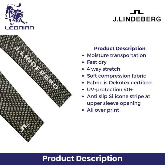 J.Lindeberg Enzo Print Sleeves