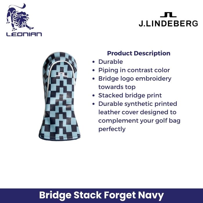 J.Lindeberg Fairway Headcover Printed