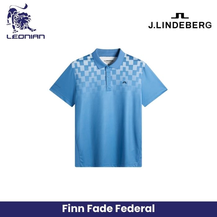J.Lindeberg Finn Print Polo