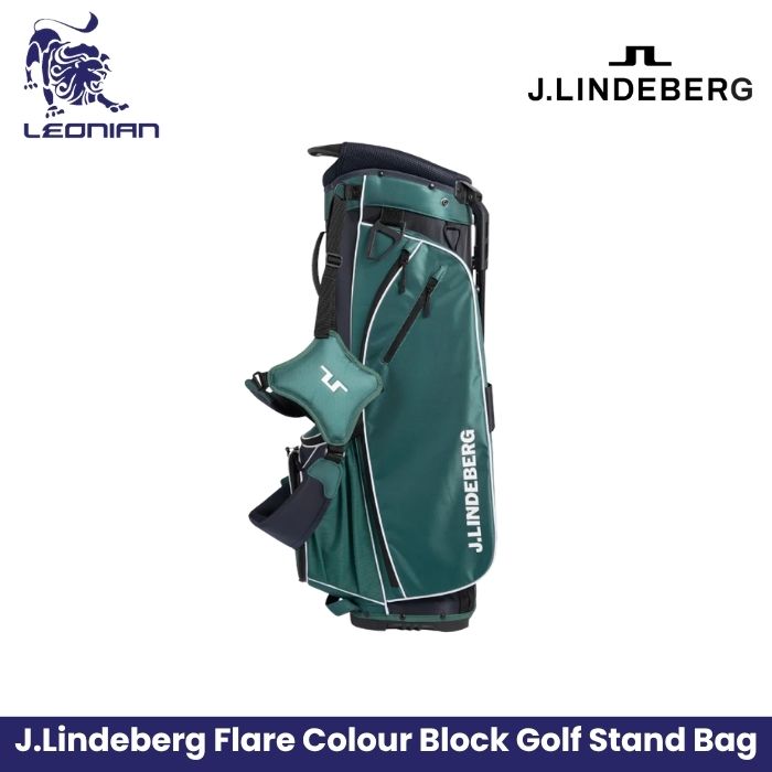 J Lindeberg Flare Colour Block Golf Stand Bag