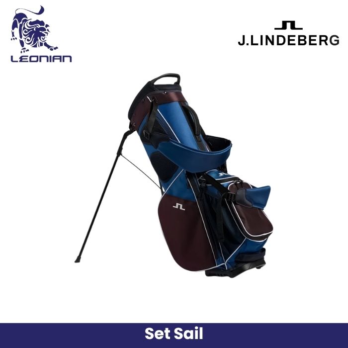 J Lindeberg Flare Colour Block Golf Stand Bag