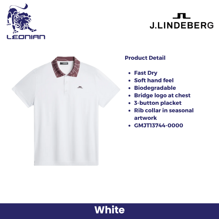 J.Lindeberg Glen Polo Men's Golf Shirt