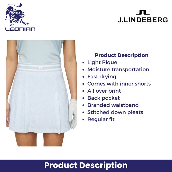 J.Lindeberg Harlow Print Skirt Women's
