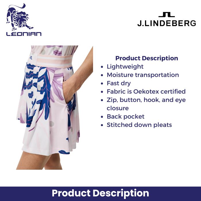 J.Lindeberg Harlow Print Skirt Women's