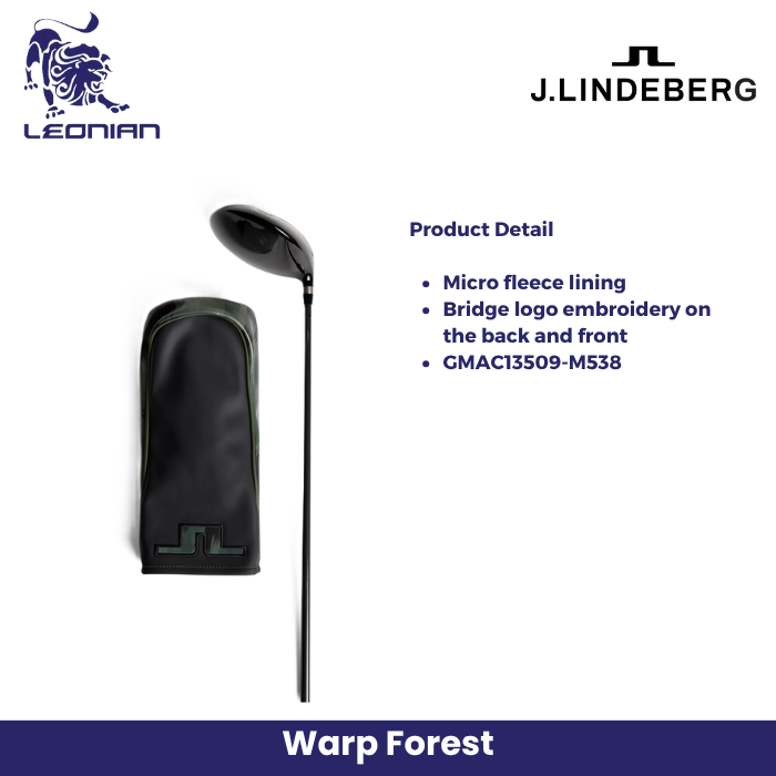 J.Lindeberg Driver Print Club Headcover