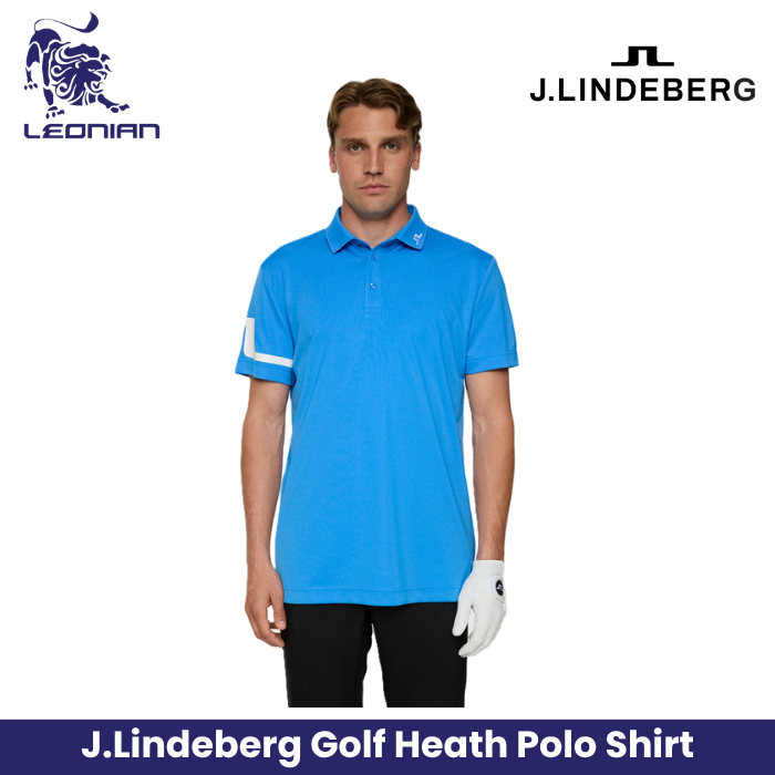 J.Lindeberg Heath Polo Men's Golf Shirt
