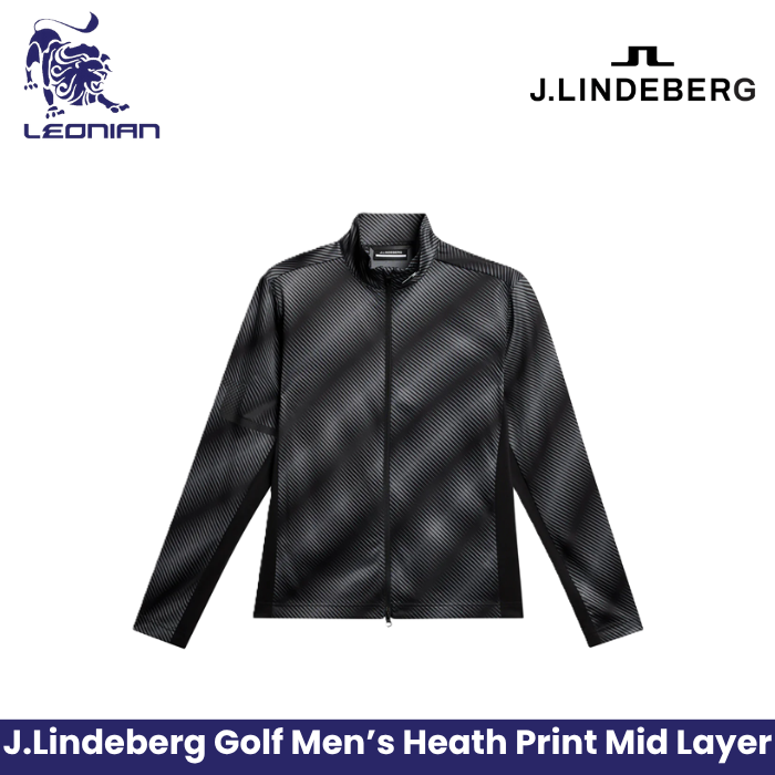 J.Lindeberg Heath Print Mid Layer Jacket