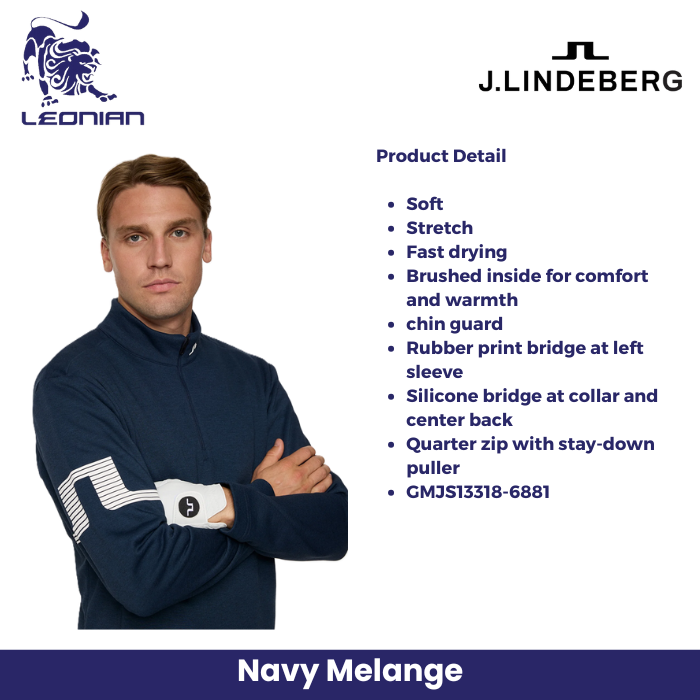 J.Lindeberg Heath Strike Mid Layer Men's Golf Jacket