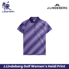 J.Lindeberg Heidi Print Polo Women's Golf Shirt