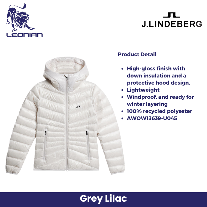 J.Lindeberg Lara Light Down Hood Women's