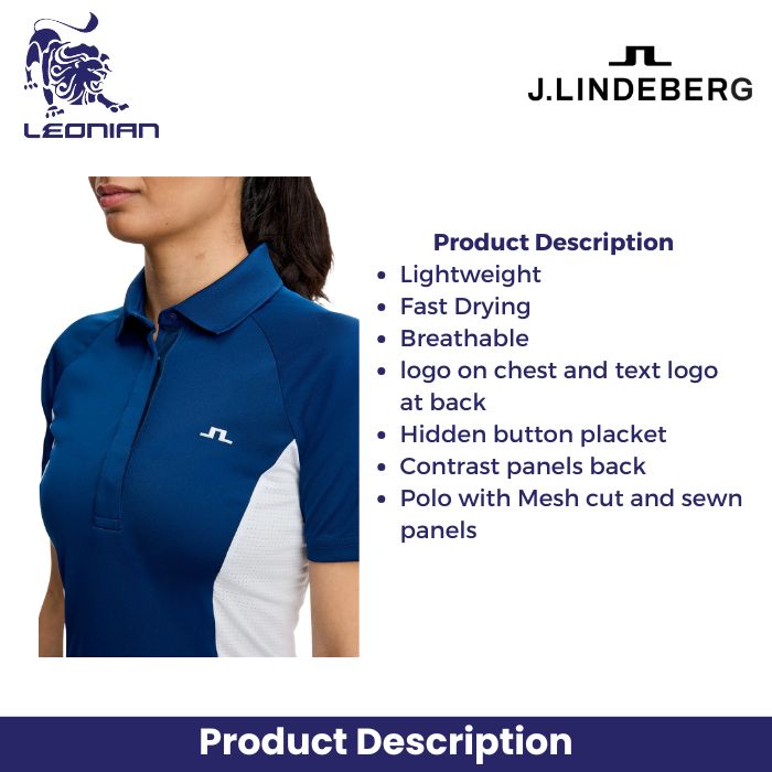 J.Lindeberg Isador Polo Women's