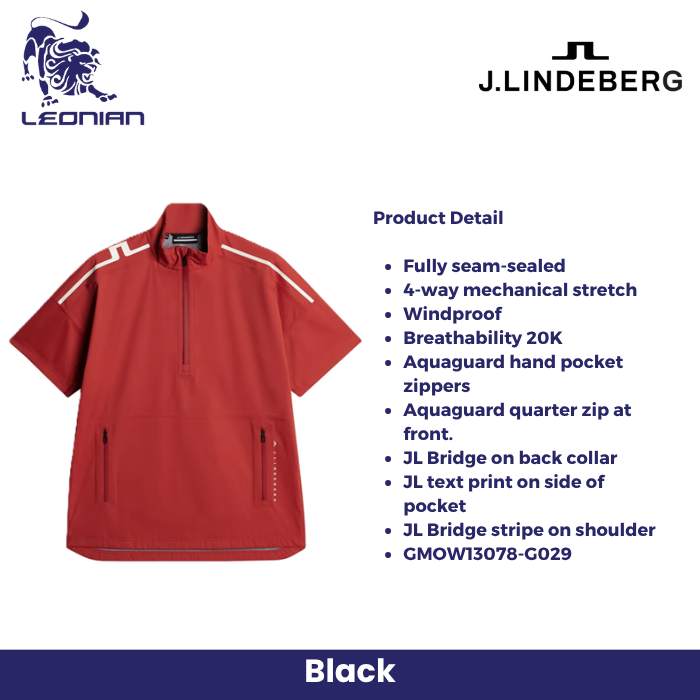 J.Lindeberg Shay Rain Shirt Jacket