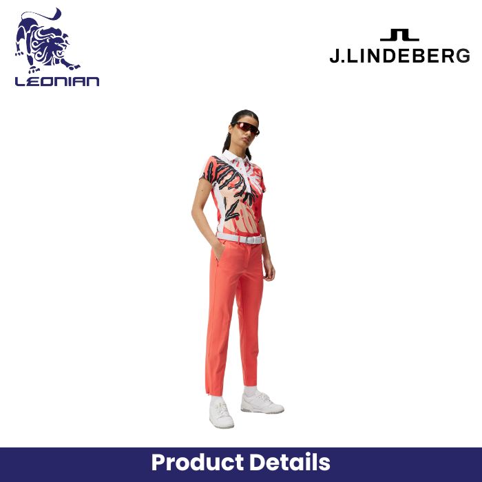 J.Lindeberg Jada Print Polo Women's Shirt