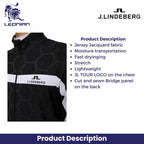 J.Lindeberg Jarvis Jacquard Tour Mid Layer Jacket