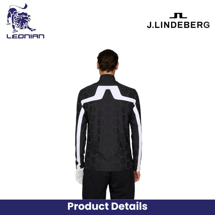 J.Lindeberg Jarvis Jacquard Tour Mid Layer Jacket