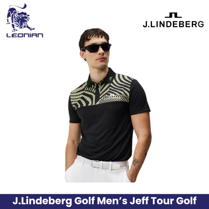 J.Lindeberg Jeff Tour Golf Polo