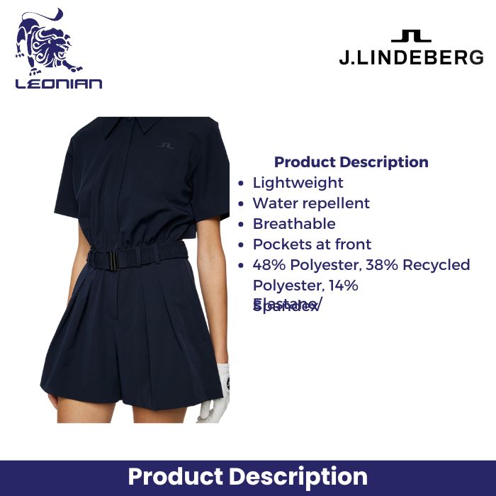 J.Lindeberg Kendra Playsuit Women's Golf Shirt