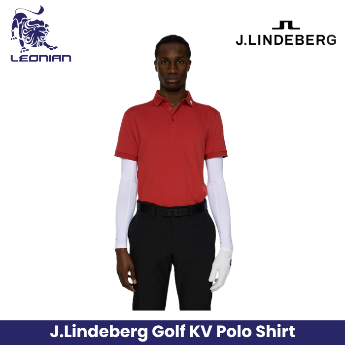 J.Lindeberg KV Polo Men's Golf Shirt