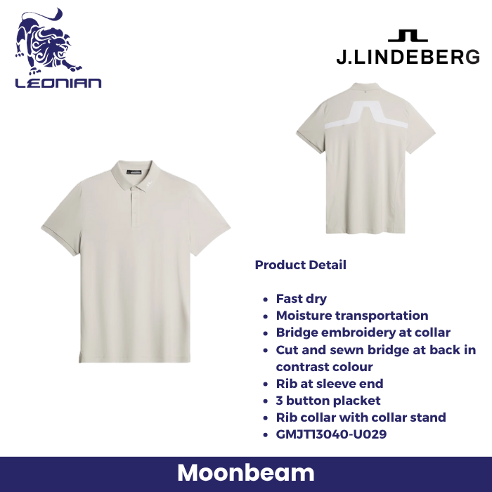 J.Lindeberg KV Polo Men's Golf Shirt