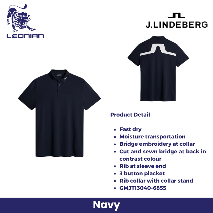 J.Lindeberg KV Polo Men's Golf Shirt