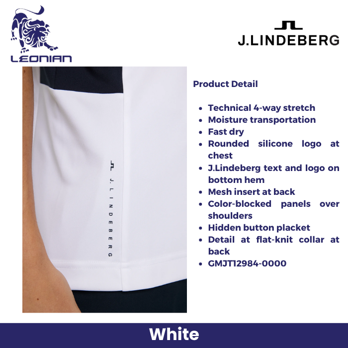J.Lindeberg Legacy Polo Men's Golf Shirt