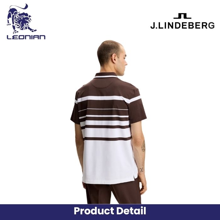 J.Lindeberg Leo Stripe Polo