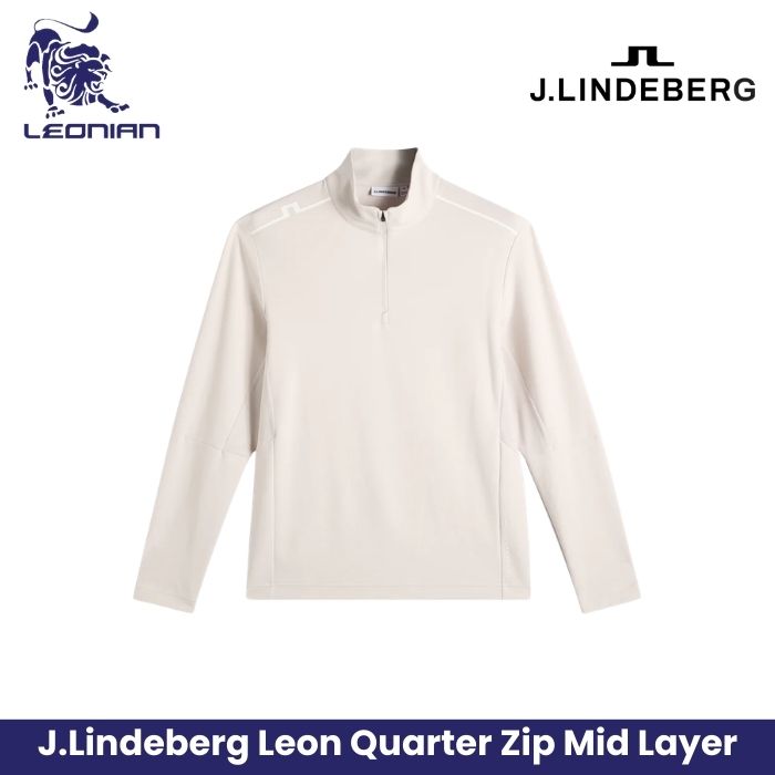 J.Lindeberg Leon Quarter Zip Mid Layer