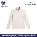 J.Lindeberg Leon Quarter Zip Mid Layer
