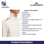 J.Lindeberg Leon Quarter Zip Mid Layer