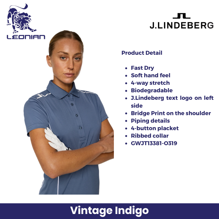 J.Lindeberg Leyla Polo Women's Golf Shirt